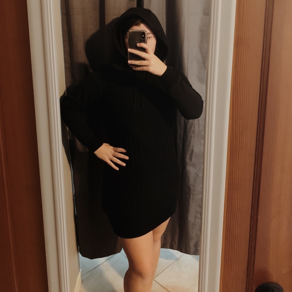 sweatshirt dress!